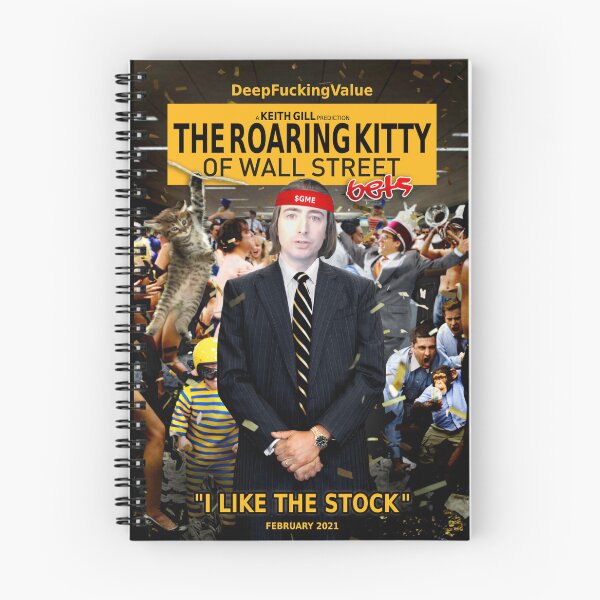 Item preview, Roaring Kitty of Wallstreetbets Keith Gill GME gamestock ( I like the Stock ) designed and sold by fomodesigns.