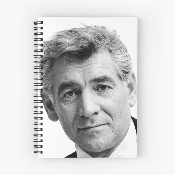 Item preview, Leonard Bernstein Black and White Portrait designed and sold by zavadadesigns.