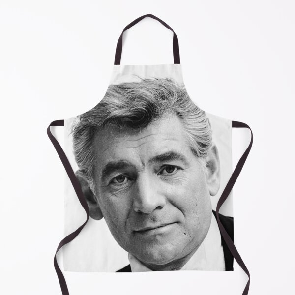 Item preview, Leonard Bernstein Black and White Portrait designed and sold by zavadadesigns.