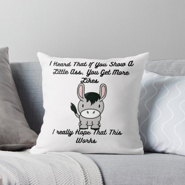 Item preview, I heard that Funny Meme Cute Donkey Design designed and sold by TheHappyK.