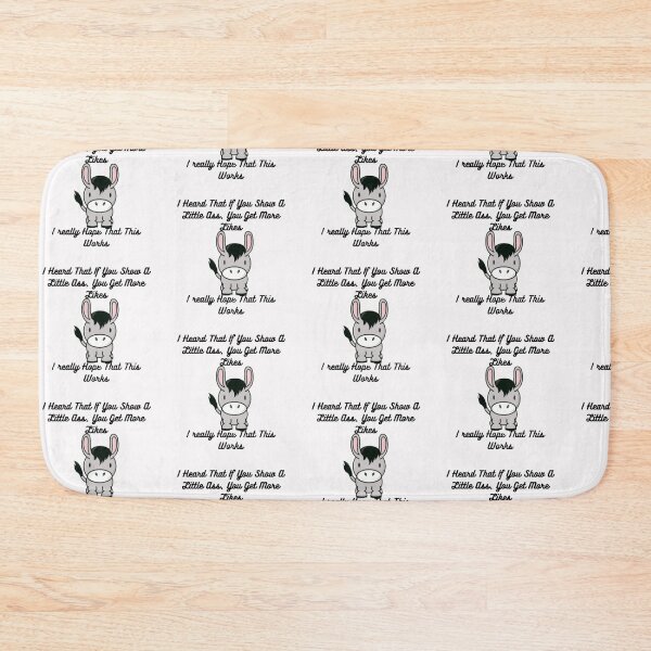 Item preview, I heard that Funny Meme Cute Donkey Design designed and sold by TheHappyK.