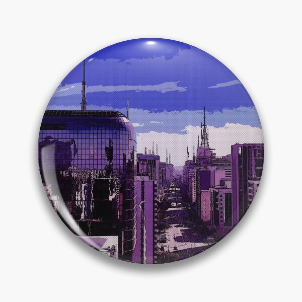 Item preview, São Paulo Brazil - avenida paulista - urban - digital paint comics designed and sold by RazzArt.