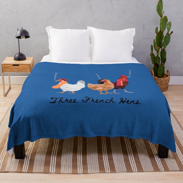 Item preview, Three French Hens design by Sydney C designed and sold by Sydney Cicourel.