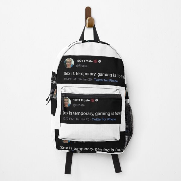 Item preview, SEX IS TEMPORARY, GAMING IS FOREVER FROSTE designed and sold by Dylan-Gray.