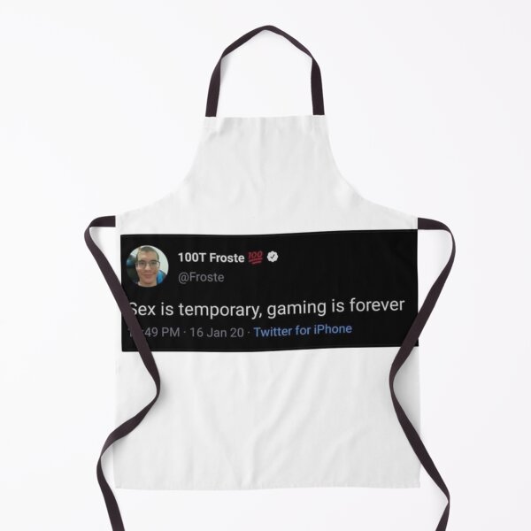 Item preview, SEX IS TEMPORARY, GAMING IS FOREVER FROSTE designed and sold by Dylan-Gray.