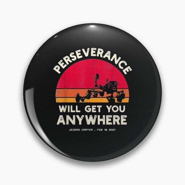 Artikelvorschau, Mars Rover Landing 2021 Perseverance Will Get You Anywhere T-Shirt entworfen und verkauft von Lukifo-Proper.