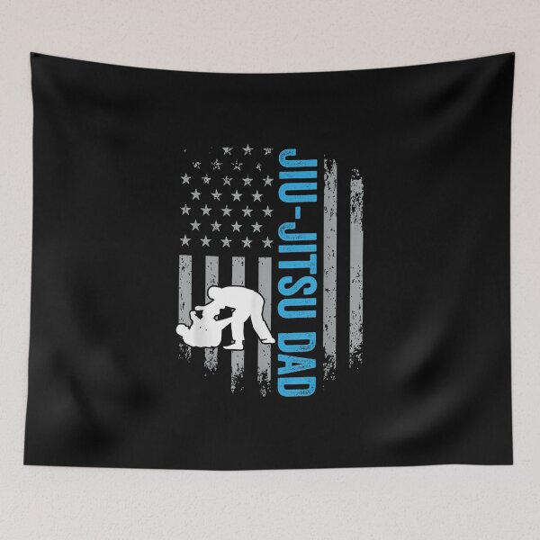 Item preview, Jiu Jitsu Dad American Flag Brazilian Jiu Jitsu designed and sold by Didierbaschet.