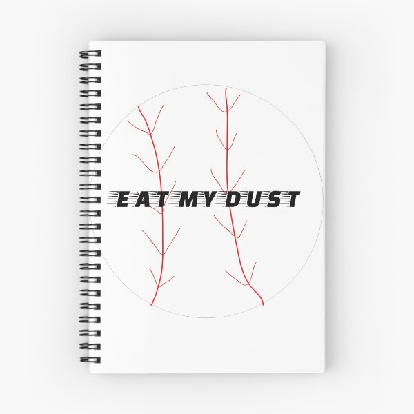 Item preview, Eat My Dust Design with baseball and hand drawn red laces. designed and sold by BeYouAndTrue.