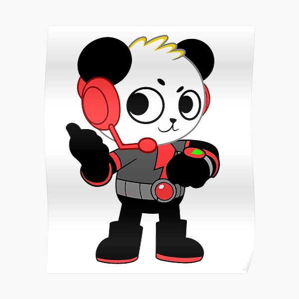 Combo Panda Posters Redbubble - combo panda roblox character