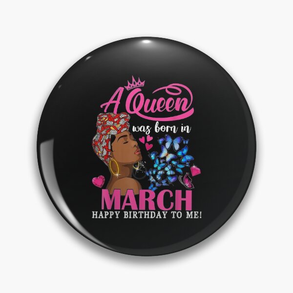 Item preview, Queens Are Born In March Girl Gift March Birthday women T-Shirt designed and sold by Lukifo-Proper.