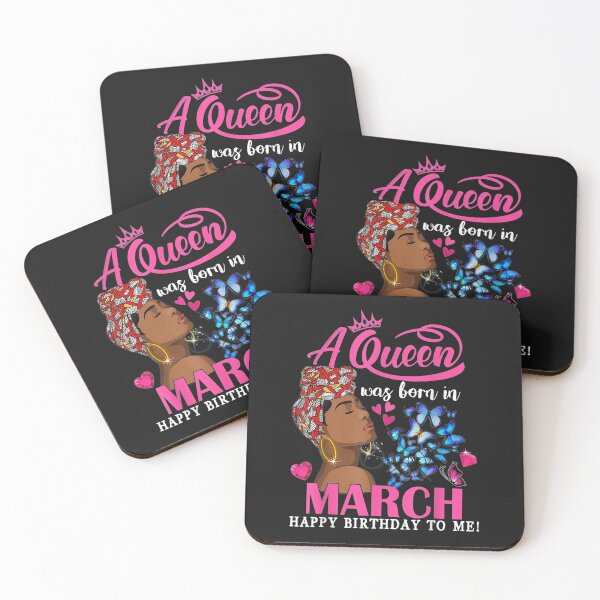 Item preview, Queens Are Born In March Girl Gift March Birthday women T-Shirt designed and sold by Lukifo-Proper.