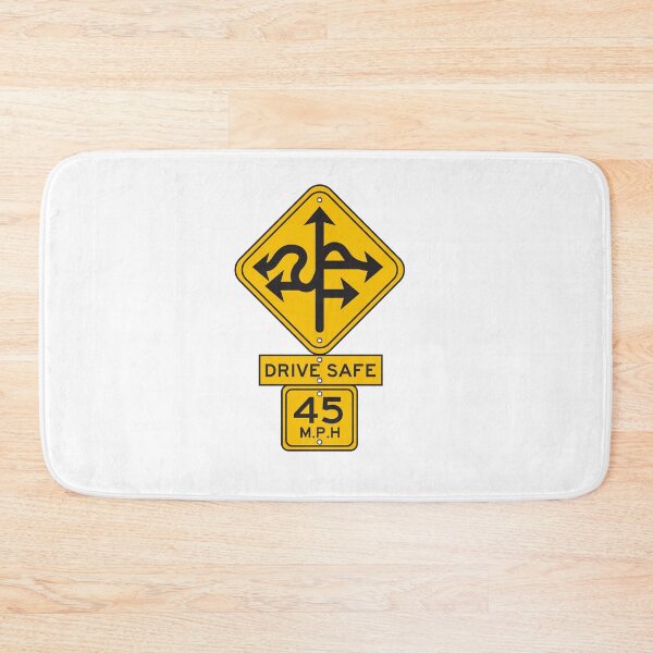 Item preview, hilarious road signs drive slow designed and sold by TheFlipRepublic.