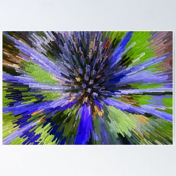 Item preview, Purple Flower Go BOOM! designed and sold by David "Oz"  Osterczy.