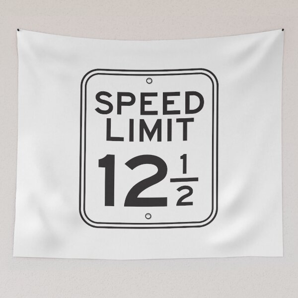Item preview, hilarious road signs drive slow designed and sold by TheFlipRepublic.