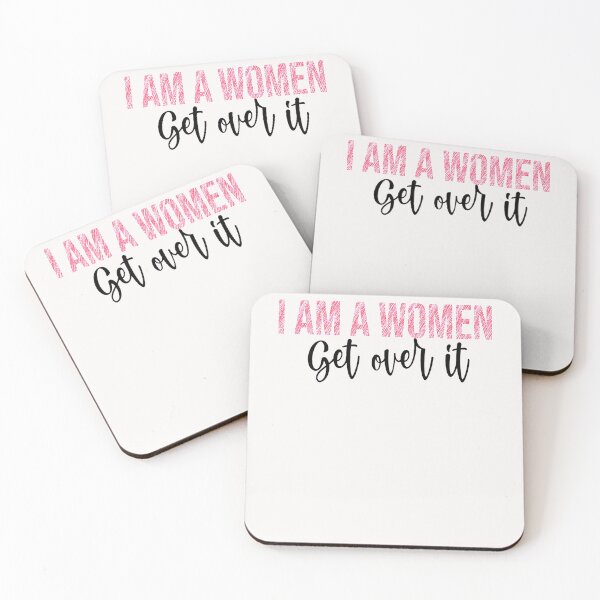 Item preview, I Am a women Get Over It T-Shirt Funny Mom Life Shirt, Mom Shirt, Quotes Shirt Birthday Gift for Her designed and sold by Lukifo-Proper.