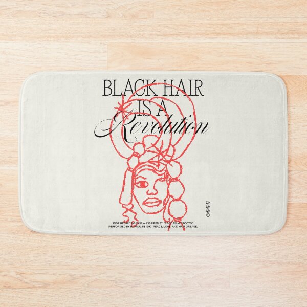 Item preview, BLACK HAIR IS A REVOLUTION I designed and sold by cervaantes.