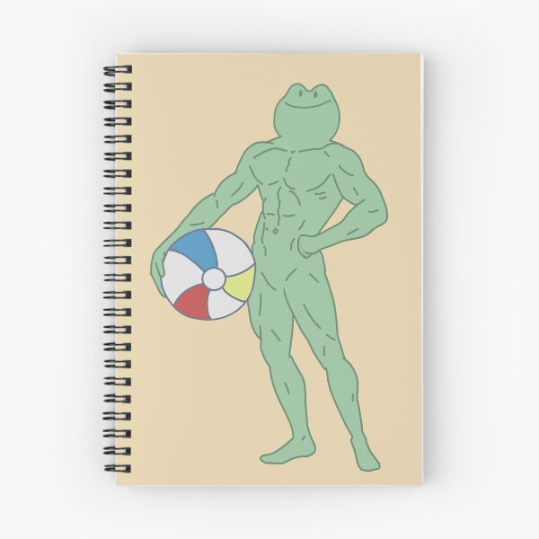 Item preview, Buff Frog Icon Four, Beach Bod designed and sold by DifferentByDust.