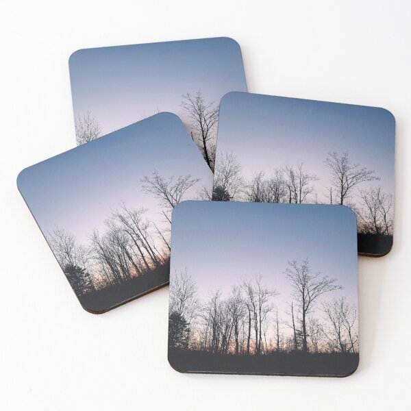 Item preview, Woodland Tree Line, Winter Sun Set designed and sold by 10pmCreations.