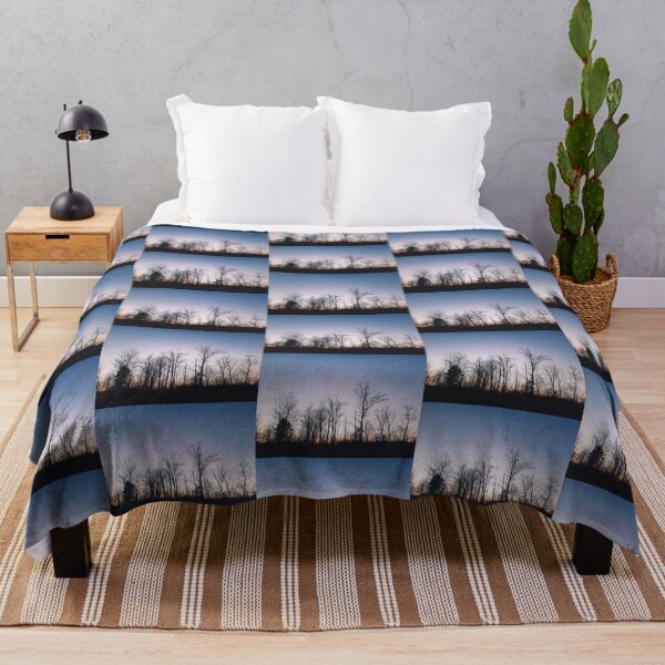 Item preview, Woodland Tree Line, Winter Sun Set designed and sold by 10pmCreations.