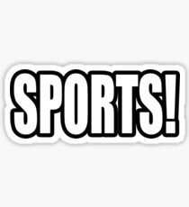 SPORTS! Sticker