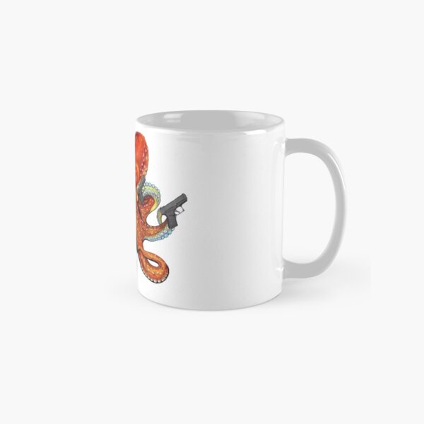 Vista previa del artículo con la obra «Glocktopus», diseñado y vendido por PandaPause.