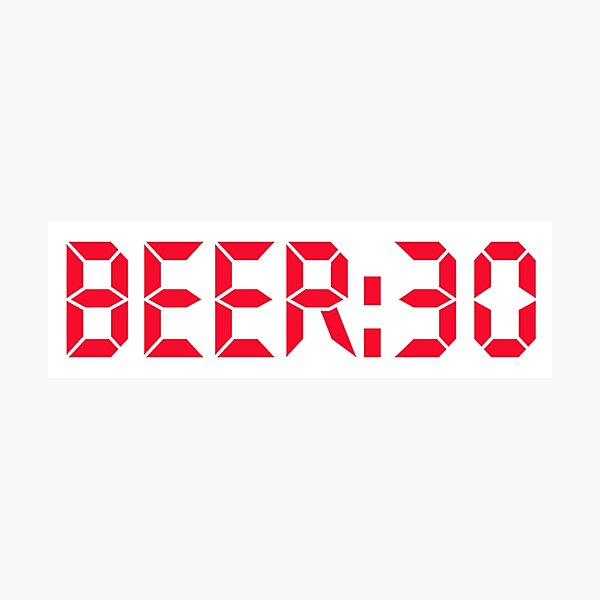 Beer Photographic Print