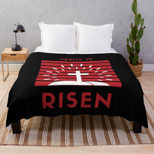 Item preview, JESUS IS RISEN designed and sold by LiveAndGlow.