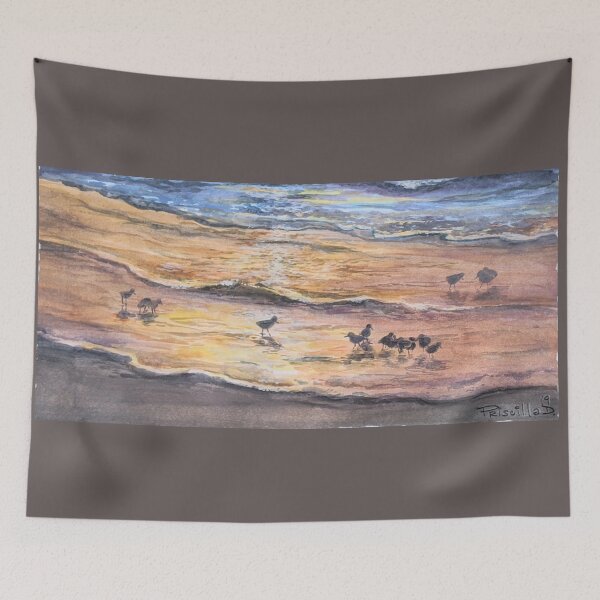 Item preview, Sandpipers on the Beach designed and sold by PrissDodrill-86.