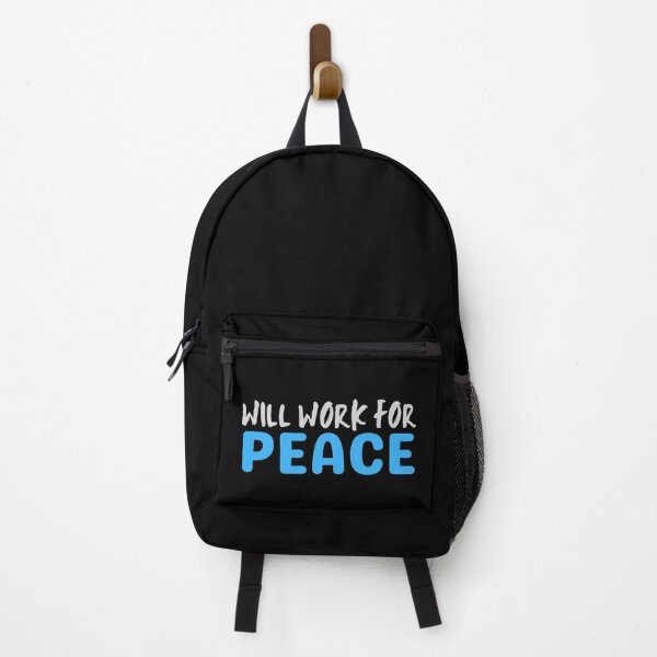 Item preview, Will Work For Peace designed and sold by kwbord.