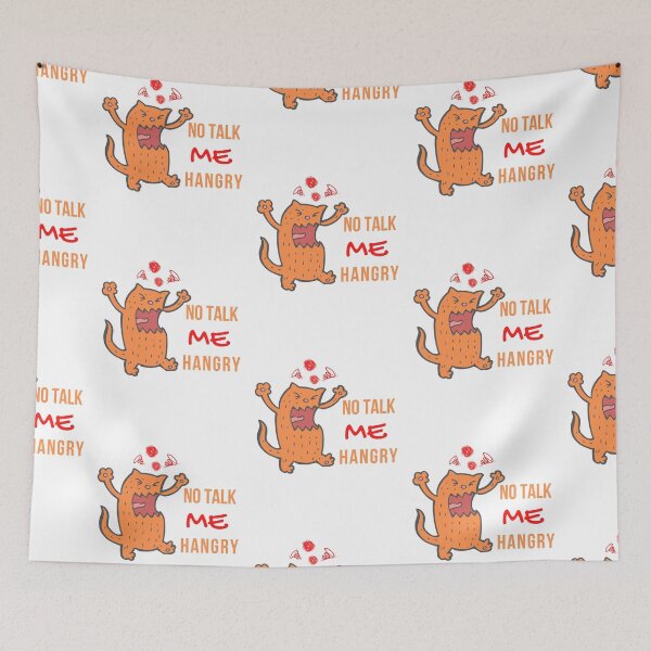 Item preview, No Talk me IM Hangry designed and sold by Summers Cool.