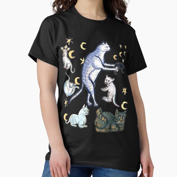 Item preview, UGLY MEDIEVAL CATS Merch designed and sold by tighsquiggly.