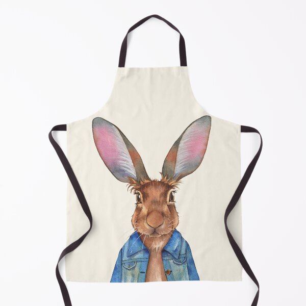 Item preview, Hare bunny portrait designed and sold by Kaoryn Chan.