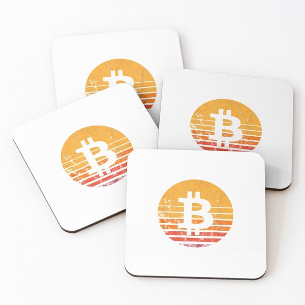Item preview, Funny Cryptocurrency shirts | Bitcoin Retro Sunset designed and sold by ETIndustries.