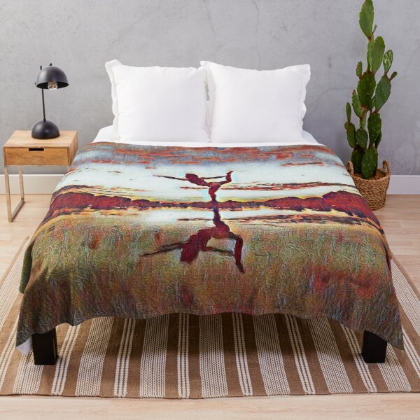 Item preview, GALATHI Sunset Yoga Move Vintage - Yoga designed and sold by Galathi Designs.