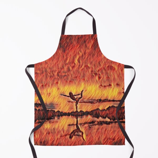 Item preview, GALATHI Sunset Yoga Move Flames - Yoga designed and sold by Galathi Designs.