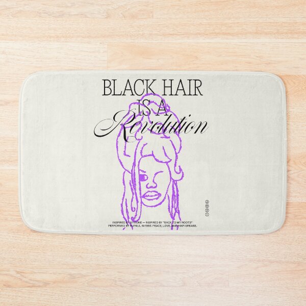 Item preview, BLACK HAIR IS A REVOLUTION III designed and sold by cervaantes.