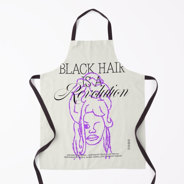 Item preview, BLACK HAIR IS A REVOLUTION III designed and sold by cervaantes.