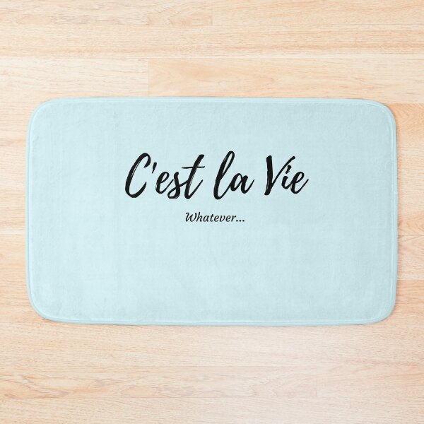 Item preview, This is life - popular french quotes theme gifts designed and sold by RebelliousRosee.
