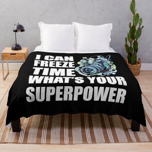 Item preview, I Can Freeze Time What's Your Superpower designed and sold by nando270.