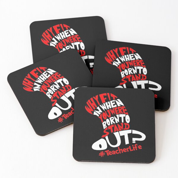 Item preview, Why Fit In When You Were Born To Stand Out Teacher Life designed and sold by birdmorrison.