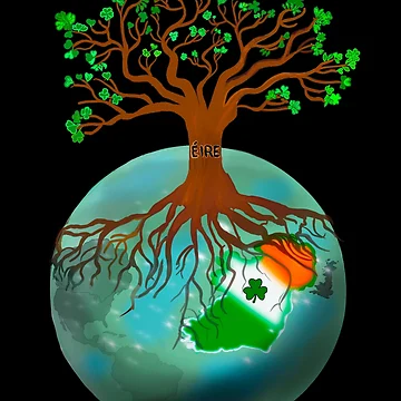 Artwork thumbnail, Family Tree Irish Roots by FileStyle