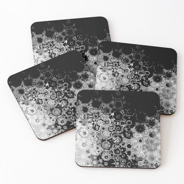 Item preview, Black and White Glass Abstract designed and sold by Kay Grinsteinner.