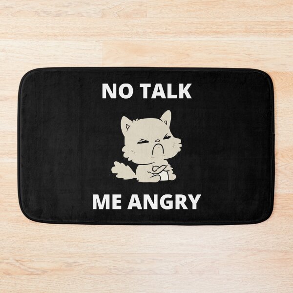 Item preview, No Talk Me Angry designed and sold by Crafty-Mornings.