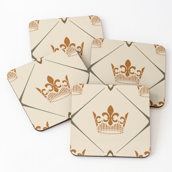Item preview, Brown Crown Fleur-de-Lys 08 designed and sold by vortexatelier.