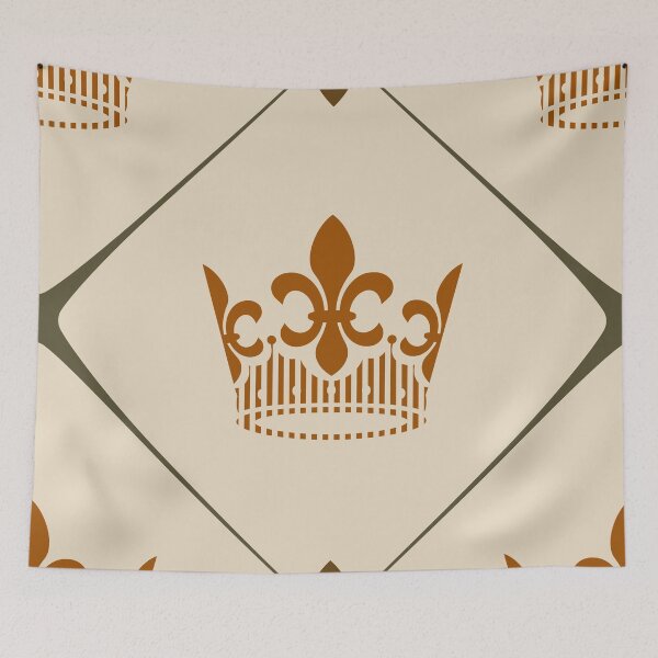 Item preview, Brown Crown Fleur-de-Lys 08 designed and sold by vortexatelier.