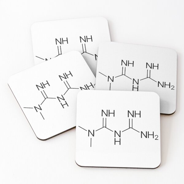 Item preview, Metformin Chemical Structure designed and sold by Artchitectrx.
