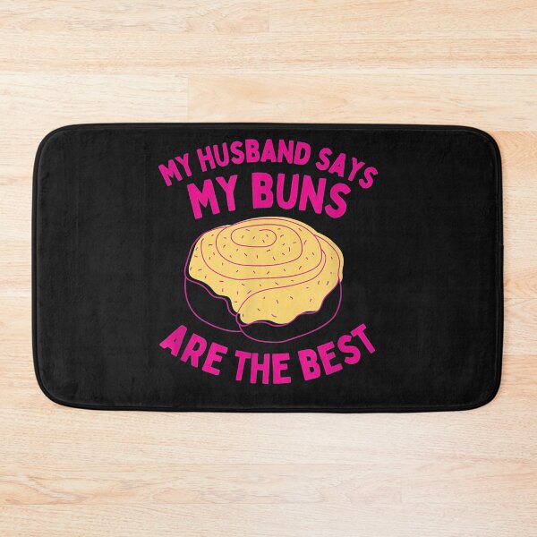 Item preview, Wifey Cinnamon Buns Punny Husband Chef T-Shirt designed and sold by Lukifo-Mission.