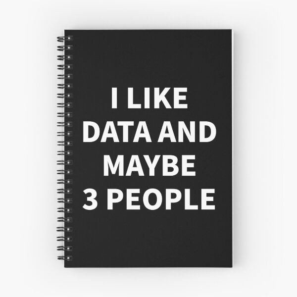 Item preview, I Like Data and Maybe 3 People designed and sold by manishfzr1995.