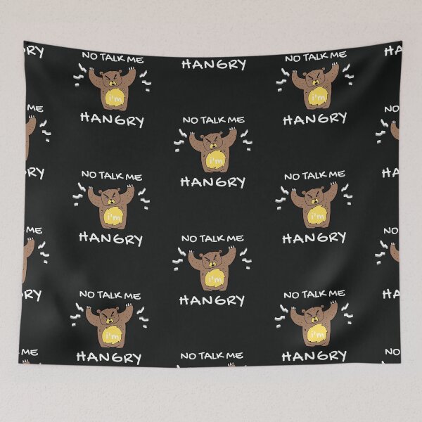 Item preview, No Talk me IM Hangry designed and sold by Summers Cool.