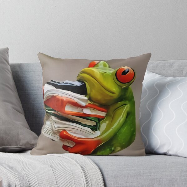 Item preview, frogs carring books designed and sold by megasity2020.
